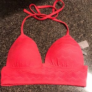 XS Aerie push up bikini top NWT